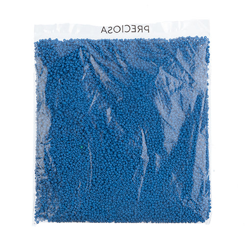 Czech Seed Beads 10/0 Permalux Dyed Chalk - Blue Shades