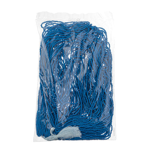 Czech Seed Beads 10/0 Permalux Dyed Chalk - Blue Shades