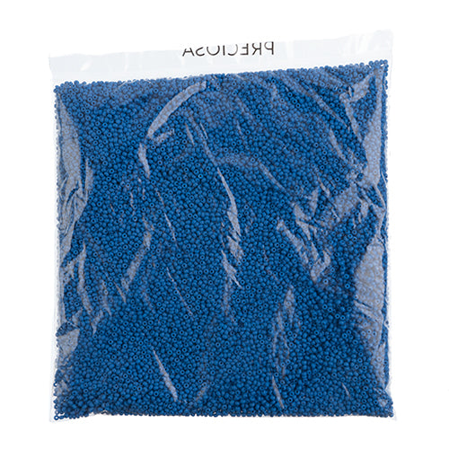 Czech Seed Beads 10/0 Permalux Dyed Chalk - Blue Shades