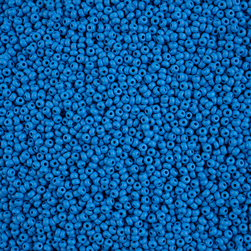Czech Seed Beads 10/0 Permalux Dyed Chalk - Blue Shades