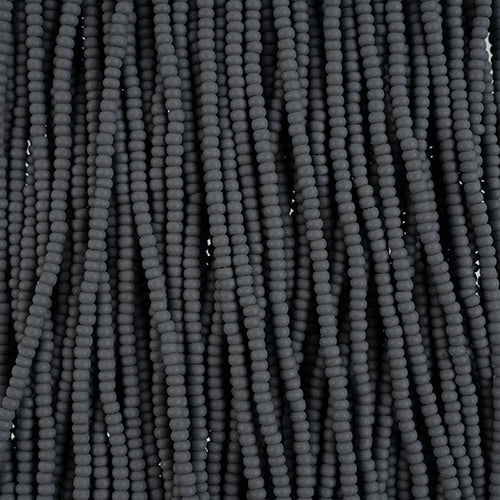 Czech Seed Beads 10/0 Permalux Dyed Chalk - Grey Shades
