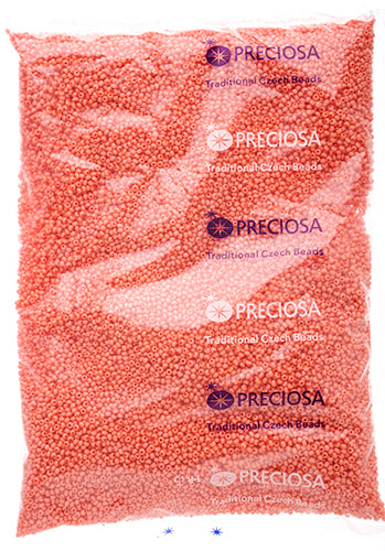 Czech Seed Beads 10/0 Chalk Coraline SOLGEL