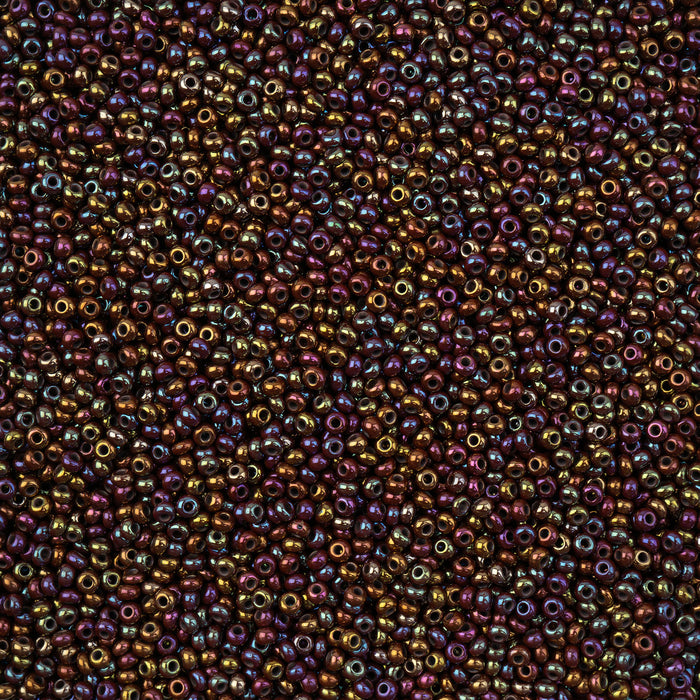 Czech Seed Beads 10/0 Opaque - Brown Shades