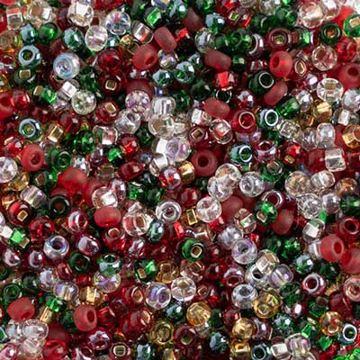 Czech Seed Beads 8/0 - Mixed Shades