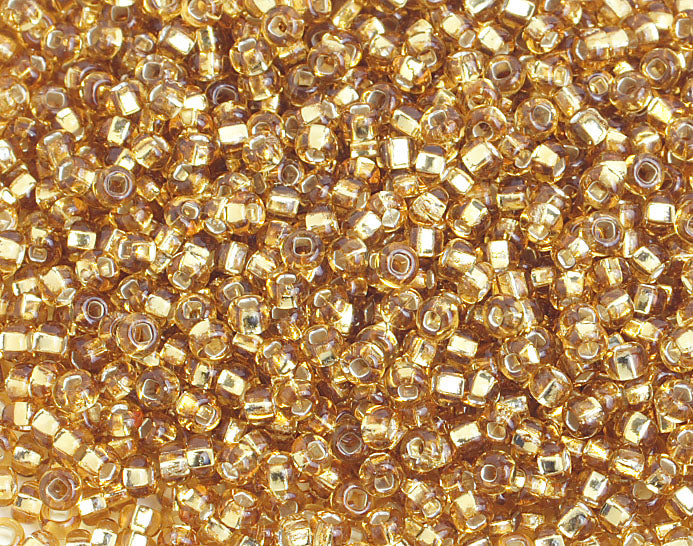 Czech Seed Beads 8/0 - Yellow Shades