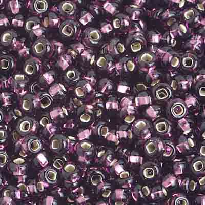Czech Seed Beads 8/0 - Purple Shades
