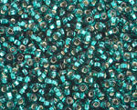 Czech Seed Beads 8/0 - Green Shades