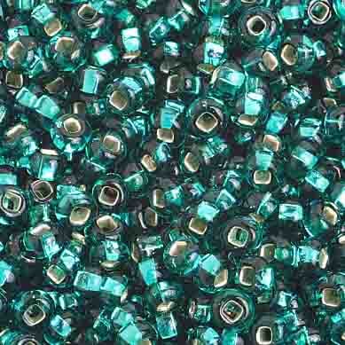 Czech Seed Beads 8/0 - Green Shades