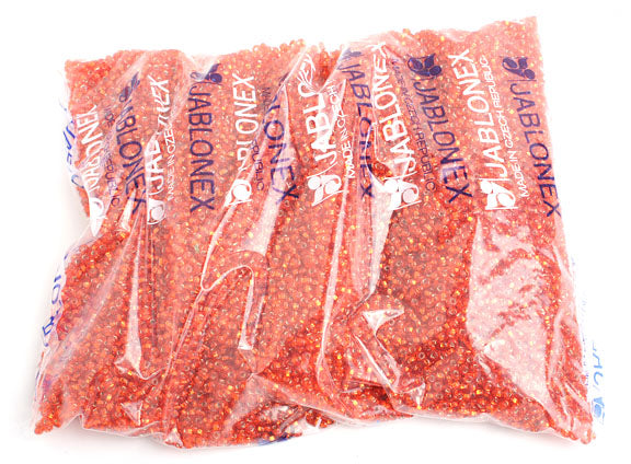 Czech Seed Beads 8/0 - Orange Shades