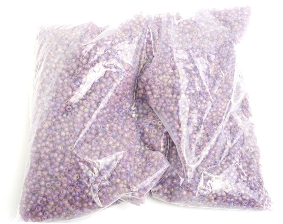 Czech Seed Beads 8/0 - Purple Shades