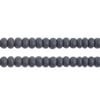 Czech Seed Beads 8/0 - Black/Grey Shades