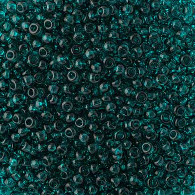 Czech Seed Beads 8/0 - Green Shades