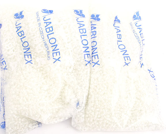 Czech Seed Bead 8/0 Luminescent Glow In The Dark