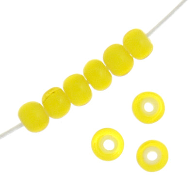 Czech Seed Beads 8/0 - Yellow Shades