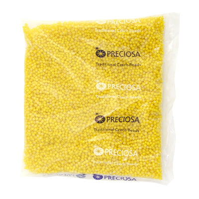 Czech Seed Beads 8/0 - Yellow Shades