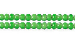 Czech Seed Beads 8/0 - Green Shades