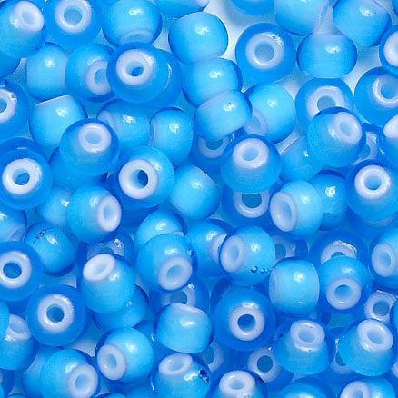 Czech Seed Beads 8/0 - Blue Shades