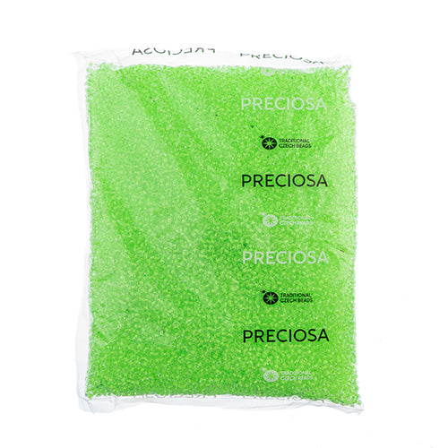 Czech Seed Beads 8/0 - Green Shades