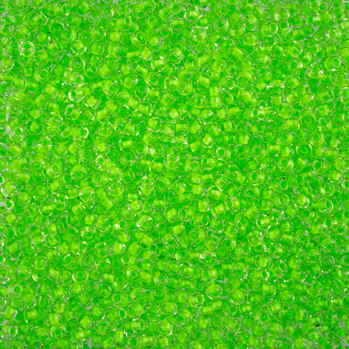 Czech Seed Beads 8/0 - Green Shades