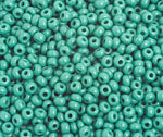 Czech Seed Beads 8/0 - Green Shades