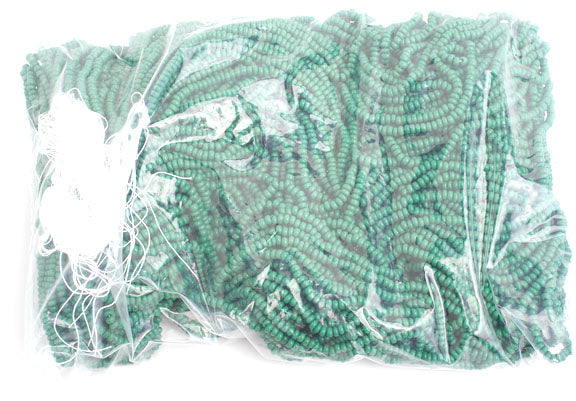 Czech Seed Beads 8/0 - Green Shades