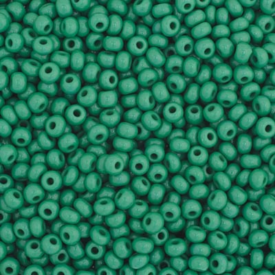 Czech Seed Beads 8/0 - Green Shades