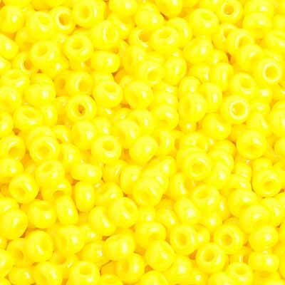 Czech Seed Beads 8/0 - Yellow Shades