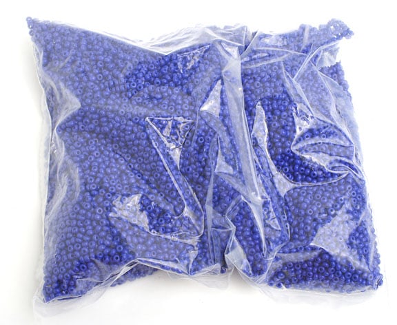 Czech Seed Beads 8/0 - Blue Shades