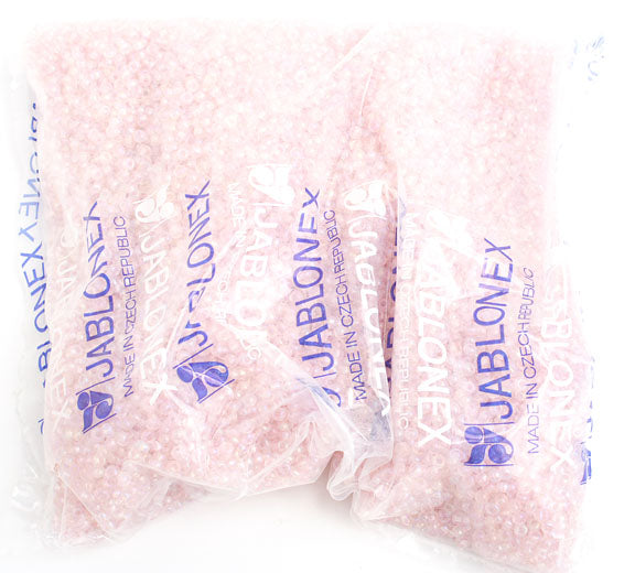 Czech Seed Beads 8/0 - Pink Shades