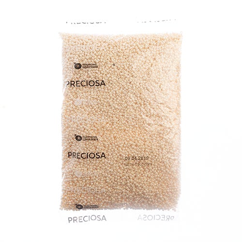 Czech Seed Beads 8/0 - Crystal/White Shades