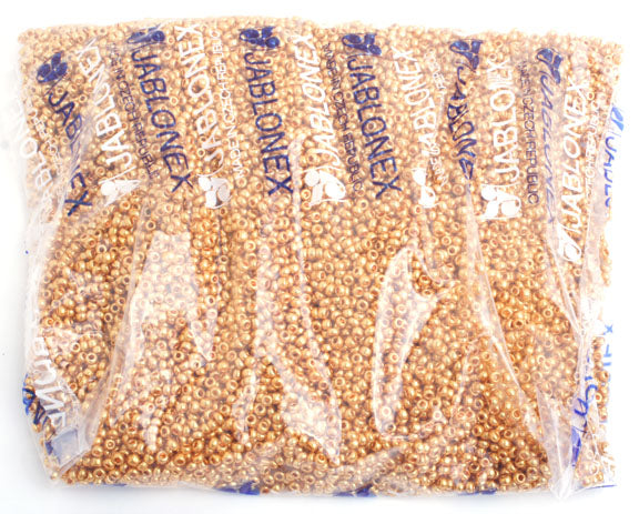 Czech Seed Beads 8/0 - Yellow Shades