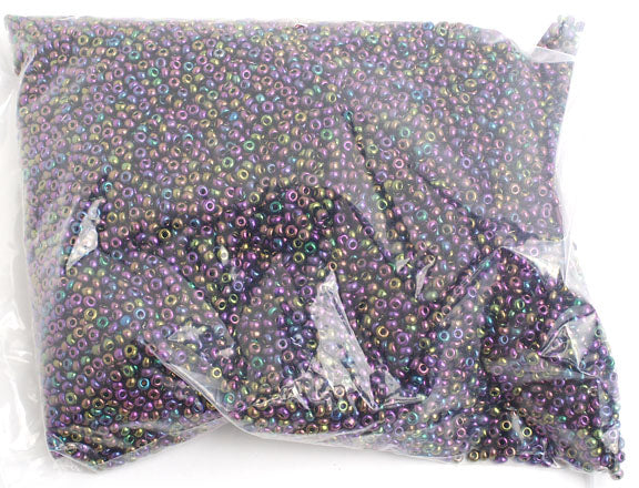 Czech Seed Beads 8/0 - Purple Shades