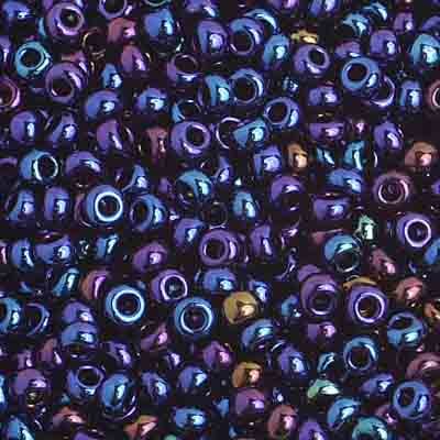 Czech Seed Beads 8/0 - Blue Shades