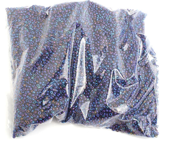 Czech Seed Beads 8/0 - Blue Shades