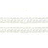Czech Seed Beads 8/0 - Crystal/White Shades