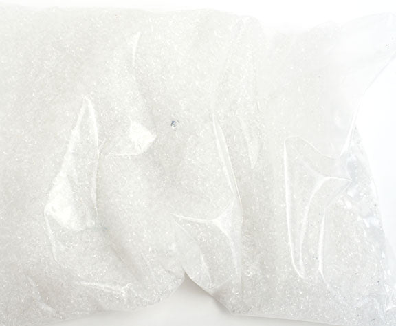 Czech Seed Beads 8/0 - Crystal/White Shades