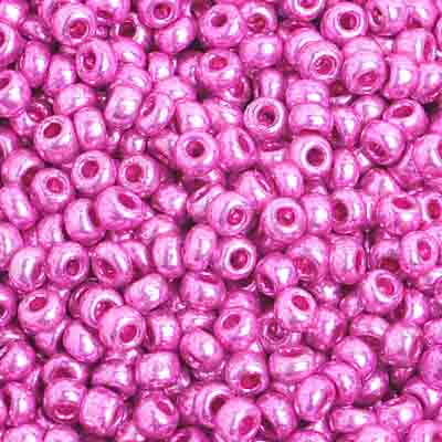 Czech Seed Beads 8/0 - Pink Shades