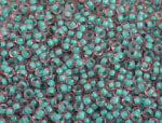 Czech Seed Beads 8/0 - Green Shades
