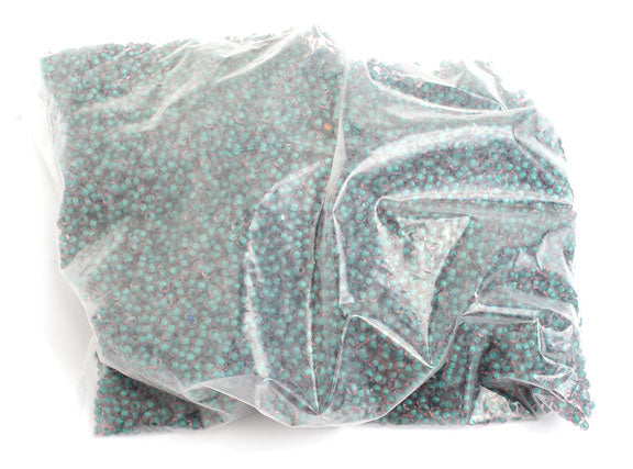 Czech Seed Beads 8/0 - Green Shades