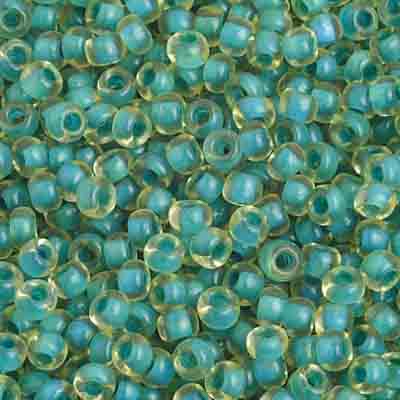 Czech Seed Beads 8/0 - Green Shades