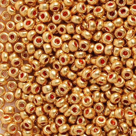 Czech Seed Beads 8/0 - Yellow Shades