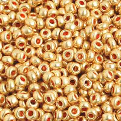 Czech Seed Beads 8/0 - Yellow Shades