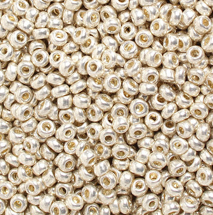 Czech Seed Beads 8/0 - Black/Grey Shades