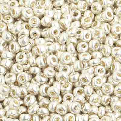 Czech Seed Beads 8/0 - Black/Grey Shades