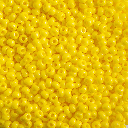 Czech Seed Beads 8/0 - Yellow Shades