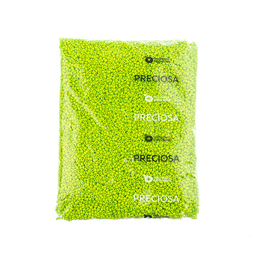 Czech Seed Beads 8/0 - Green Shades