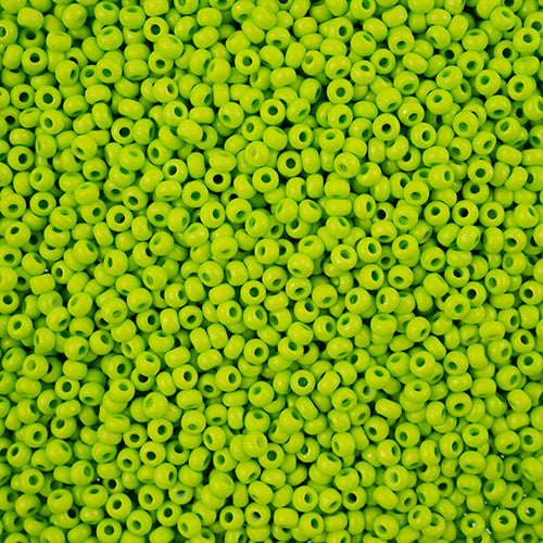 Czech Seed Beads 8/0 - Green Shades
