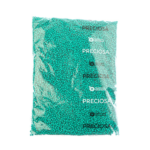 Czech Seed Beads 8/0 - Green Shades