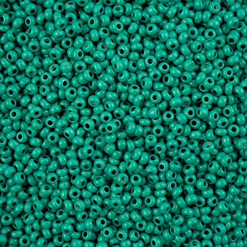 Czech Seed Beads 8/0 - Green Shades