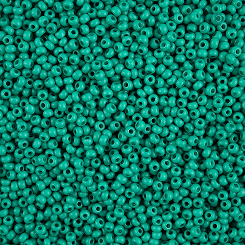 Czech Seed Beads 8/0 - Green Shades